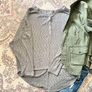 UO Thermal Henley Top